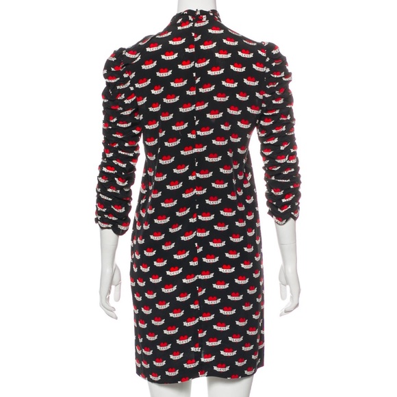 Sandro Silk Love Mini Dress size 1 - Picture 3 of 4